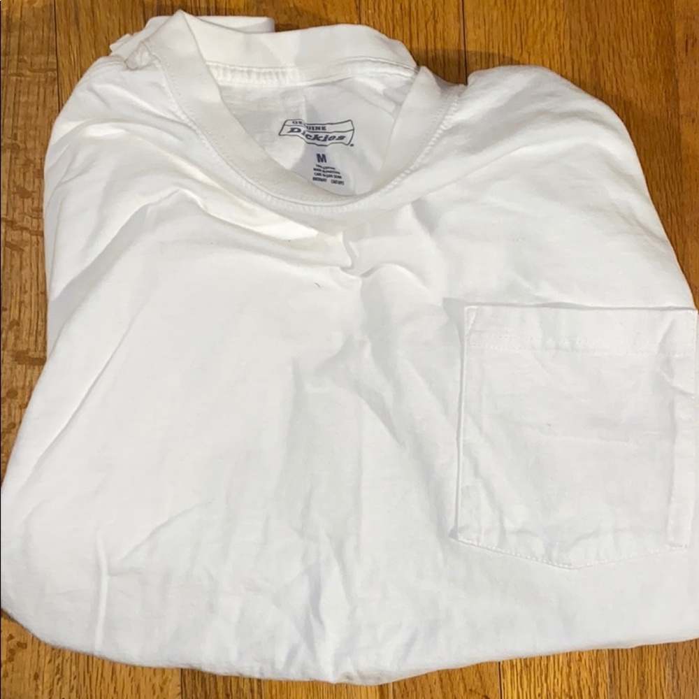 Dickies long sleeve white shirt